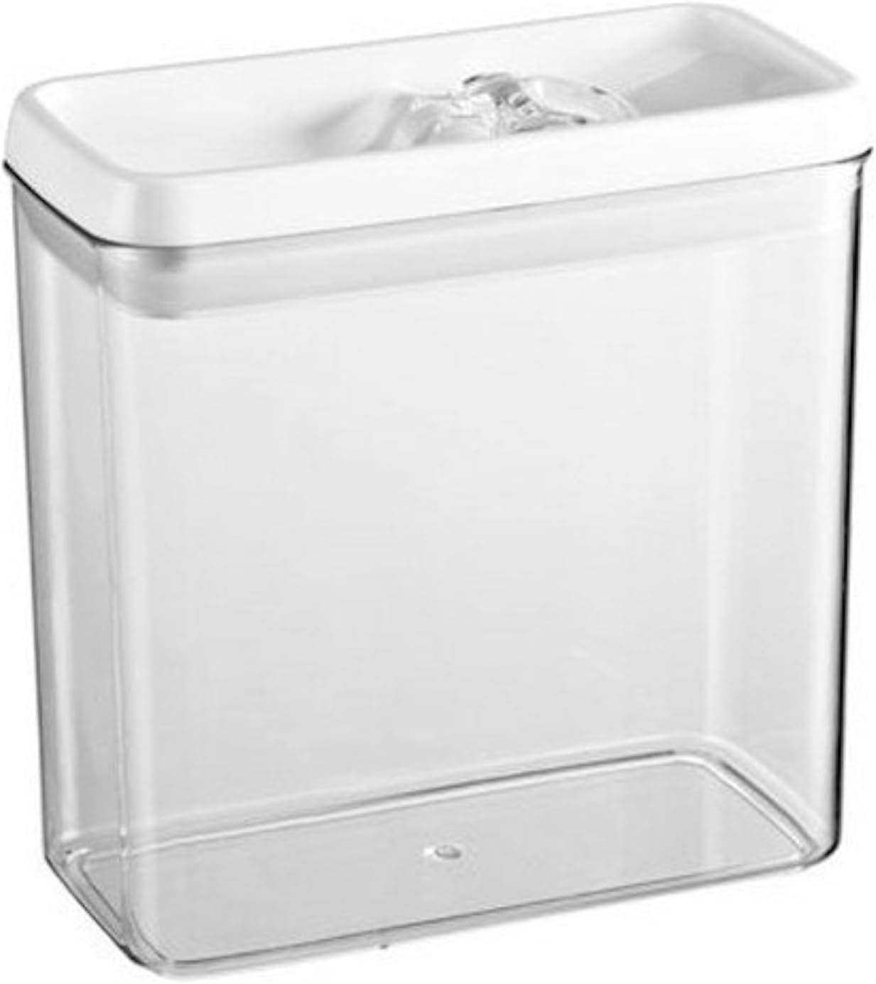 Felli Flip Tite Acrylic Food Storage Rectangular Canister, 91 oz.