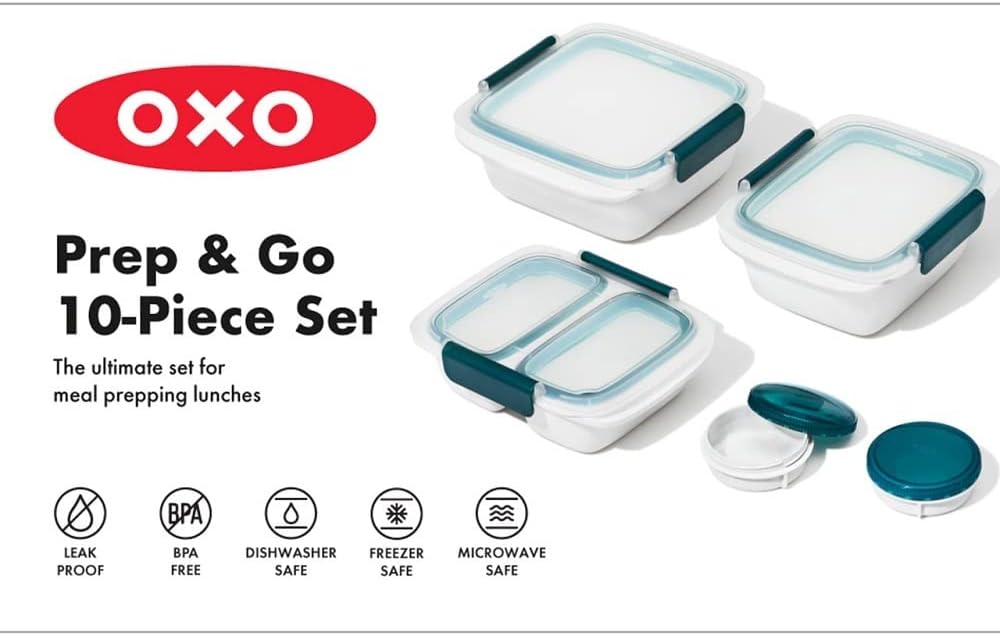 OXO Good Grips Prep and Go Container Set - 10pc - Ocean Blue
