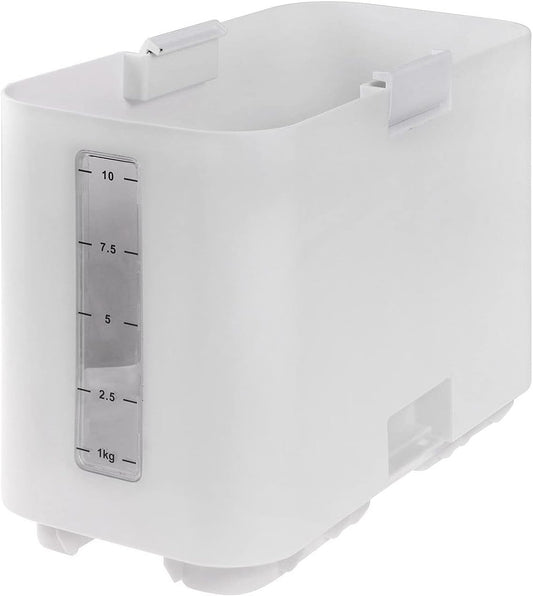 Letusto Rice Dispenser - Rice Storage Dry Food Container Max 26 Pounds Capacity - Great Kitchen Organizer with Measurable Rice Cylinder - Bucket Extension ONLY