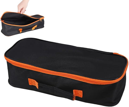 Open Top Tool Tote,Wide Mouth Open Power & Hand Tools Bags Organizer for Men Women (16 Inch)