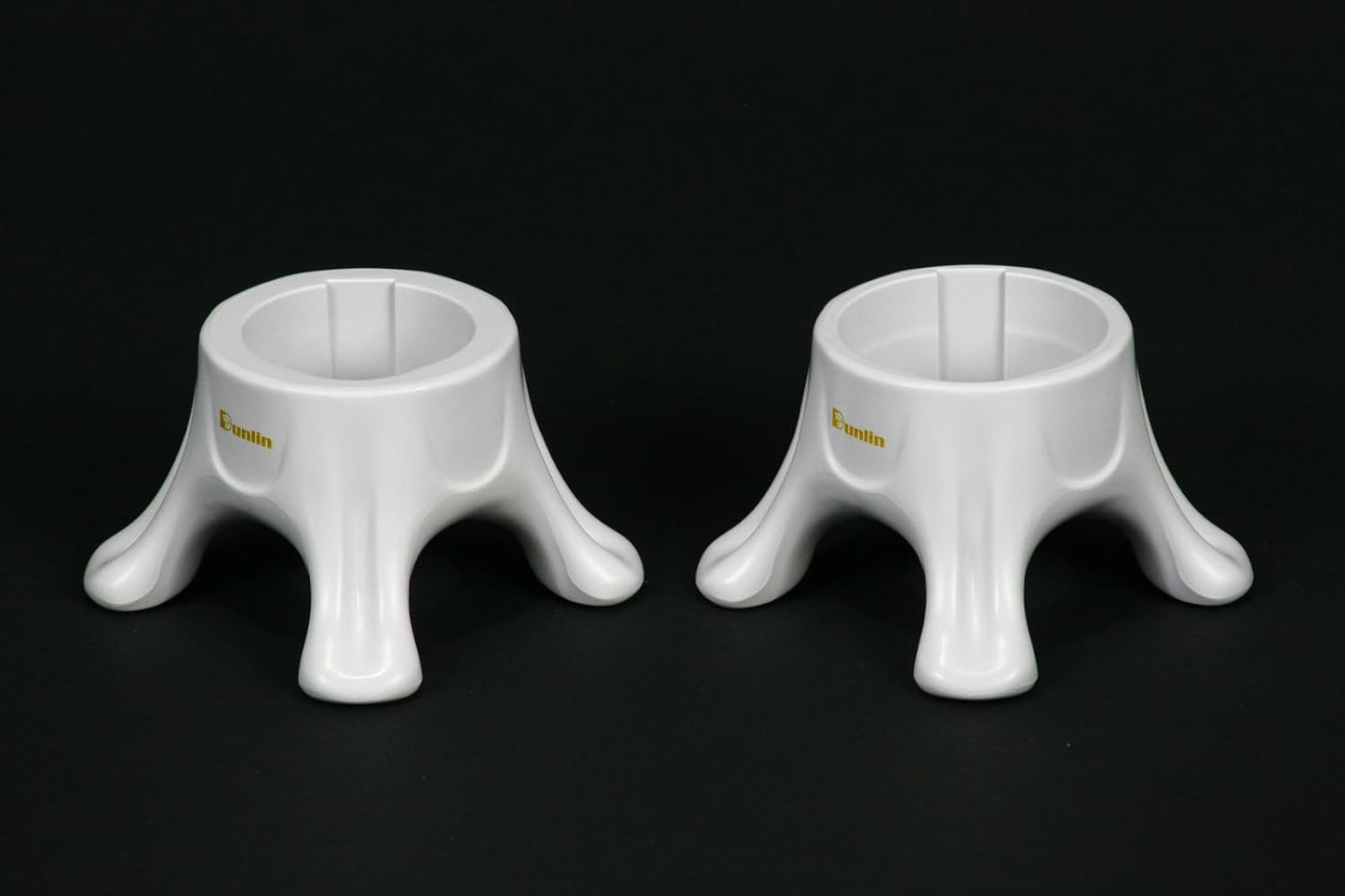 Dunlin - Condiment Bottle Holder (CBH) Deluxe - 1 Small (CBH 500) and 1 Large (CBH 1000), Matte Black - Upside Down Bottle Emptying Holders