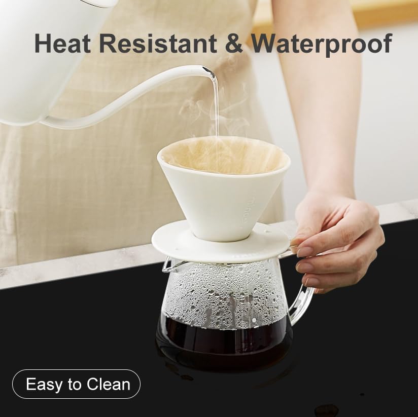 Silicone Mats for Kitchen Counter, Treerit 47.24"x 23.62" Extra Large Silicone Mat, Non-slip Heat Resistant Kitchen Counter Mat, Quartz Countertop Protector, Shipped Rolled Up, No Creases, Gray