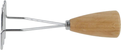 5.9" Mini Potato Masher,Avocado Masher with Wood Non Slip Handle