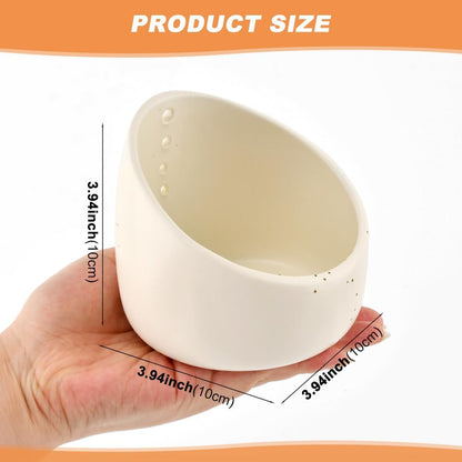 Ceramic Herb Stripper – w/Round Holes for Kale/Cilantro/Thyme/Parsley
