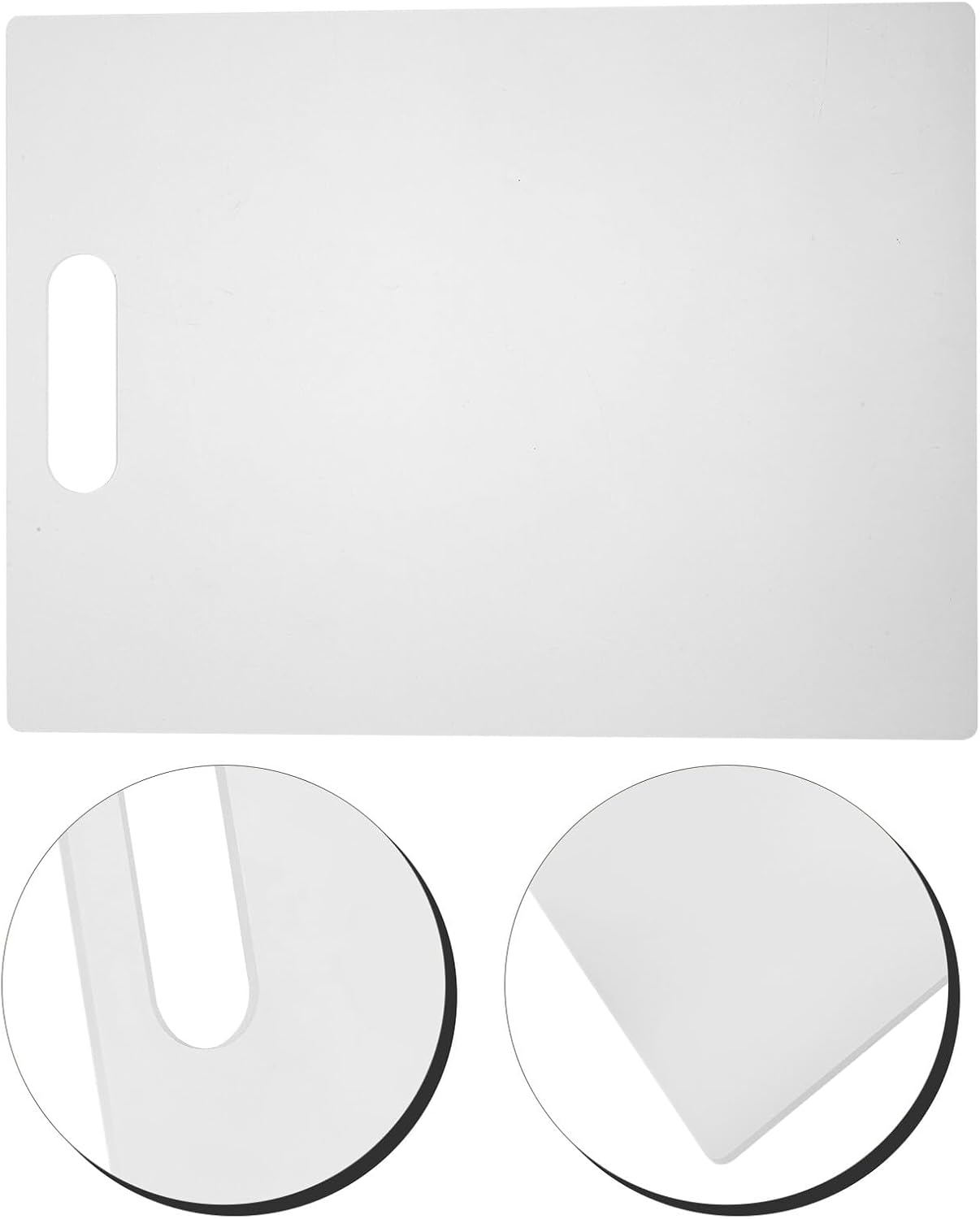 Nonslip Acrylic Cutting Board 400x300x5mm Large Kitchen Chopping Mat for Vegetables Meat Fruit Food Prep
