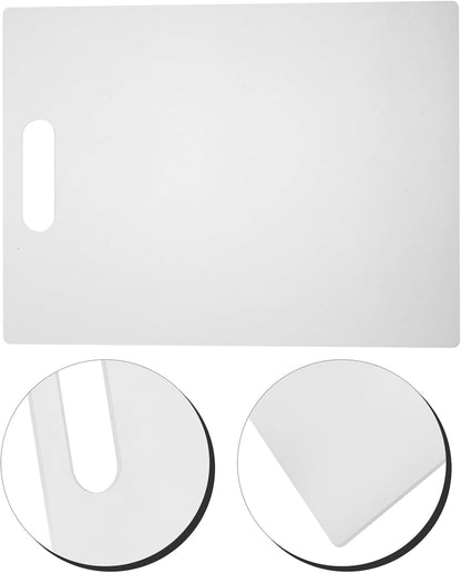 Nonslip Acrylic Cutting Board 400x300x5mm Large Kitchen Chopping Mat for Vegetables Meat Fruit Food Prep