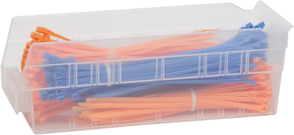 Shelf Bin [Set of 24] Color: Clear