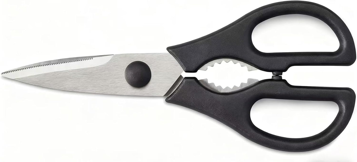 Kitchen Shears All Purpose, Heavy Duty Stainless Steel that Come Apart Kitchen Scissors, Durable Cooking Shears with Soft Grip Comfort Handle, Dishwasher Safe, 8 Inch