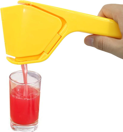 Zorfeter Effortless Lime Juicer, Manual Hand Juicer, Yellow