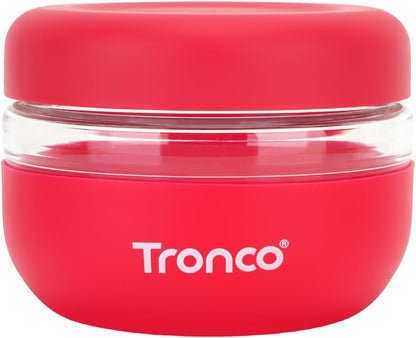 Tronco 24 oz Glass Food Storage Containers with Lids, Airtight, Leak & Spill Proof Glass Lunch Bowls for Meal Prep, Salad, Yogurt, Soup & Stew, Microwave & Dishwasher Safe, BPA-Free, Set of 1