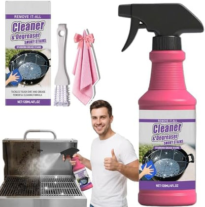 Fast-Acting Heavy-Duty Grill Degreaser Spray, Fast-Acting Heavy Duty Grill Degreaser Spray(2PCS)