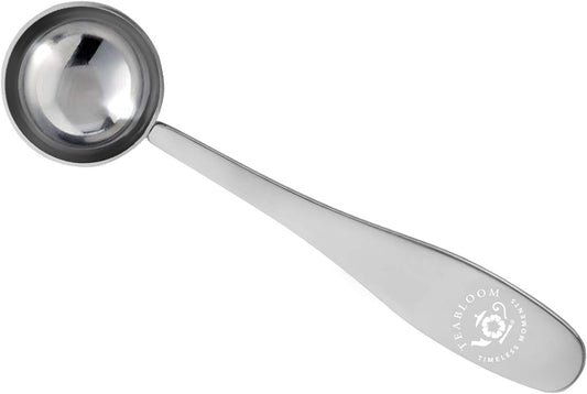 Teabloom Perfect Measure Loose Leaf Tea Spoon - Premium Quality Stainless Steel Tea Scoop – Tea Connoisseur's Choice