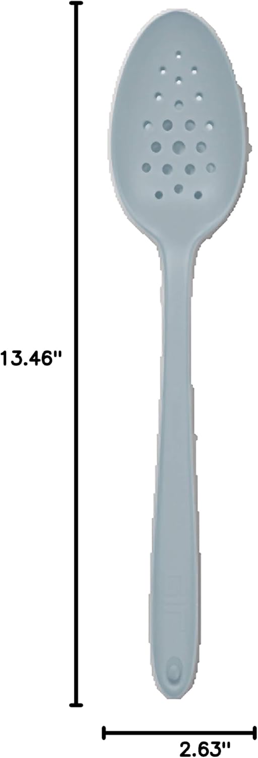 GIR Perforated Silicone Spoon, Multi-Purpose KitchenTool – Black
