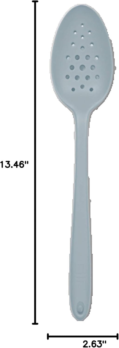 GIR Perforated Silicone Spoon, Multi-Purpose KitchenTool – Black