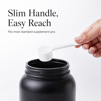 5 g Creatine Scoop, White Measuring Spoons, 3 Pack