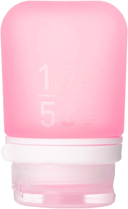 humangear GoToob+ (XL) | Refillable Silicone Travel Bottle | Locking Lid | Food-Safe Material | Blue, XL (6 fl.oz.; 177ml)