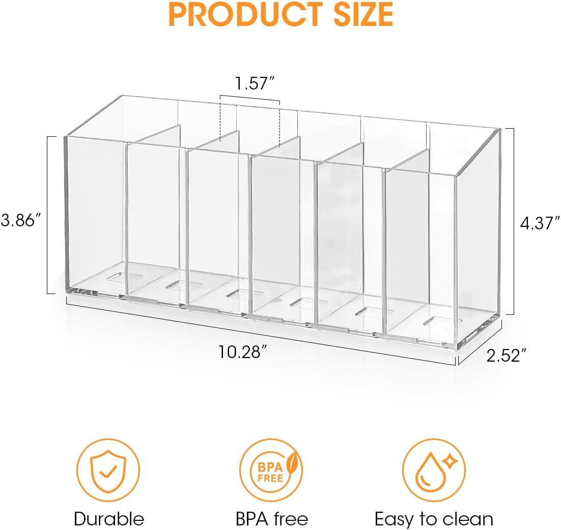 AIEVE Extra Large Drink Packet Organizer, 360° Lazy Susan Rotating Turntable for Larger Powder Drink Mix, Hydration Packets Acrylic Pantry Organizers for Kitchen Storage Organization