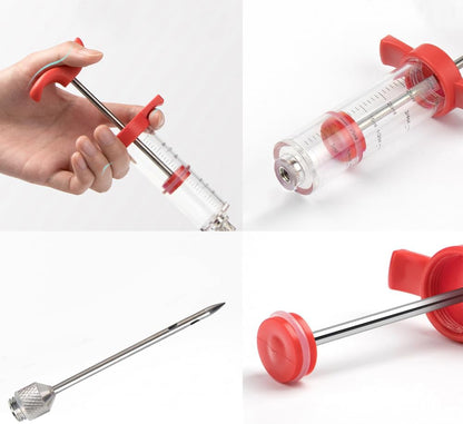 Meat Injector, Turkey Injector Syringe, 1oz - 1 Injector 1 Needle