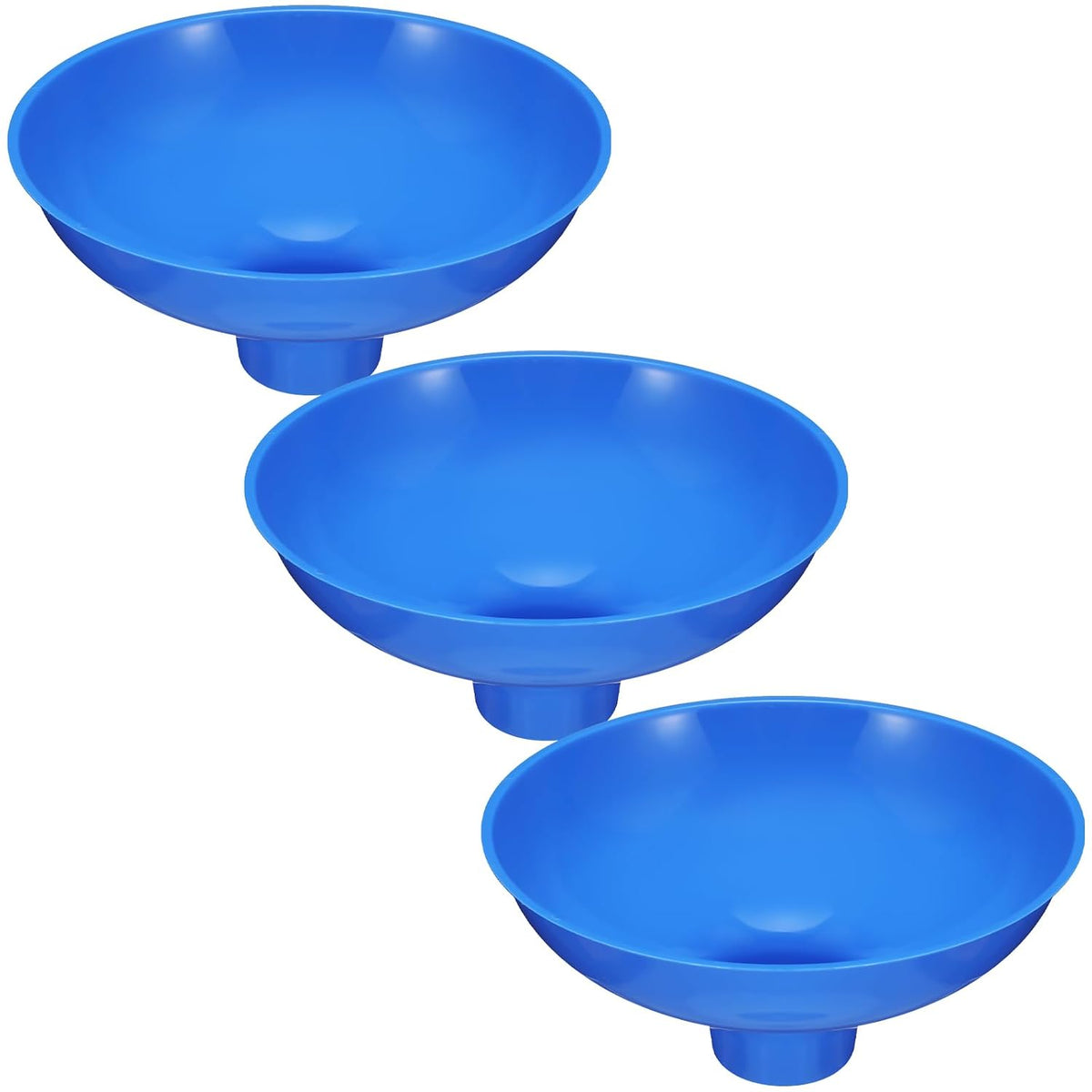 Vesici Extra Large Wide Mouth Funnel 2.5" x 10", Blue