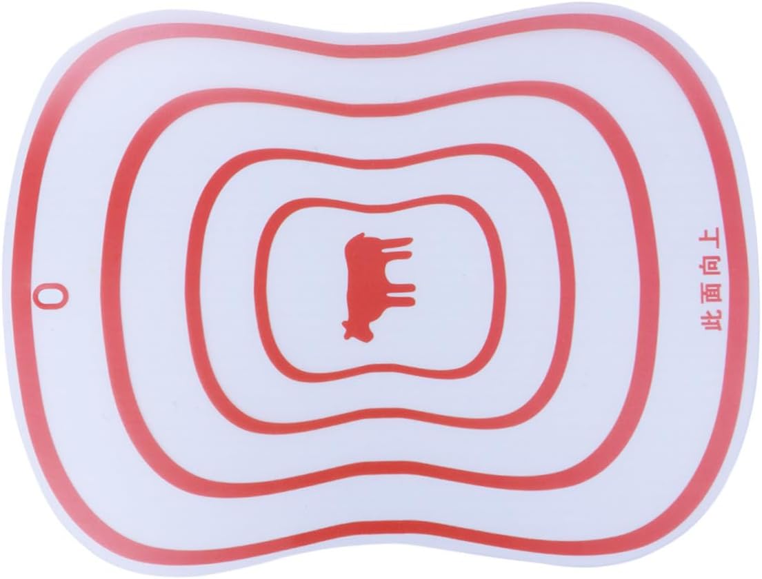 PRETYZOOM Flexible Plastic Chopping Board Mat Large Non- Cutting Board for Kitchen Easy Storage and Cleaning for Fruits Vegetables