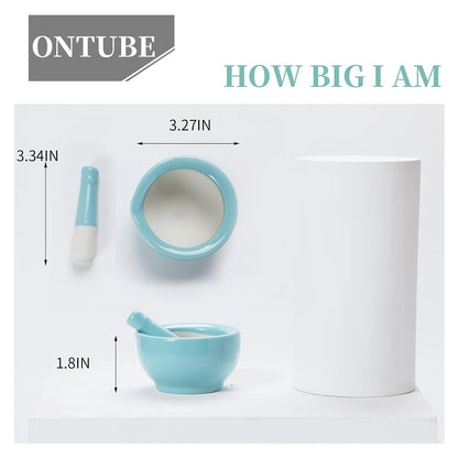 ONTUBE Mortar and Pestle Set (3.2 Inch)