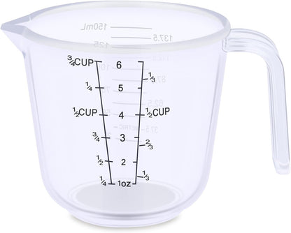 DOTINGHUX Measuring Cup, 2 Cup, Clear