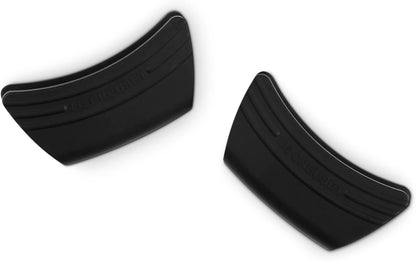 Le Creuset Silicone Set of 2 Handle Grips, 5" x 2 1/2" each, Black
