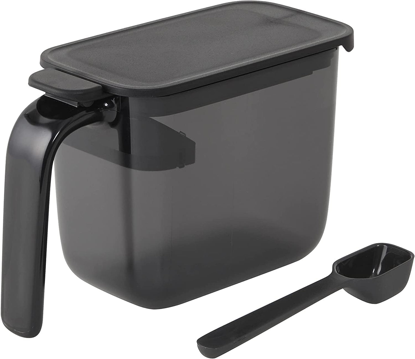 Marna K749BK 2-Tier Slim Black Condiment Rack, Good Lock Container, Steel, 5.6 x 4.6 x 5.6 in, 6.6 lbs