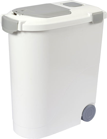 Ashfield & Harkness Airtight Pet Food Storage Container, up to 30 Lbs/ 36 Qt for Dog Cat Bird and Other Pet Food Storage, Easy Acces Including Scoup, Easy Access, Lightweight Keeps Pet Food Fresh