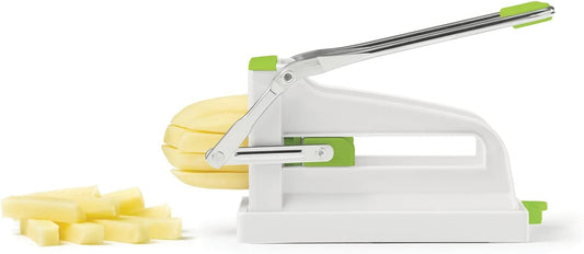 Starfrit Fry Cutter - Perfect Homemade French Fries, Stainless Steel Blades, Suction Base for Stability, Easy to Clean