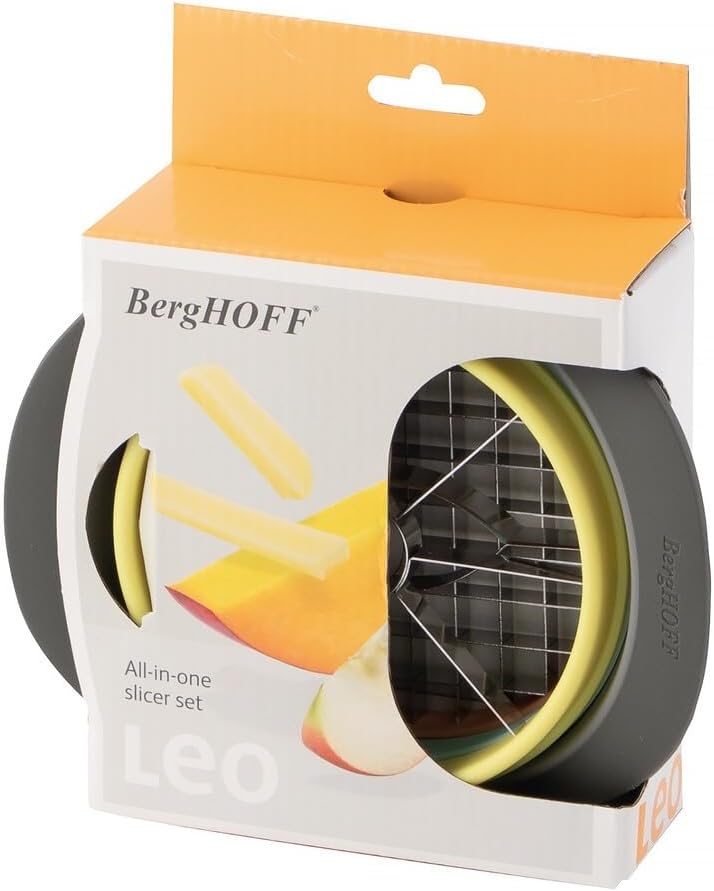 Berghoff Leo All in 1 Fruit & Vegetable Slicer Set, Interchangeable Cutters
