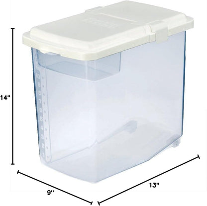 JapanBargain S-1826, Japanese Plastic Kome Bitsu Raw Rice Storage Container, 10 kgs