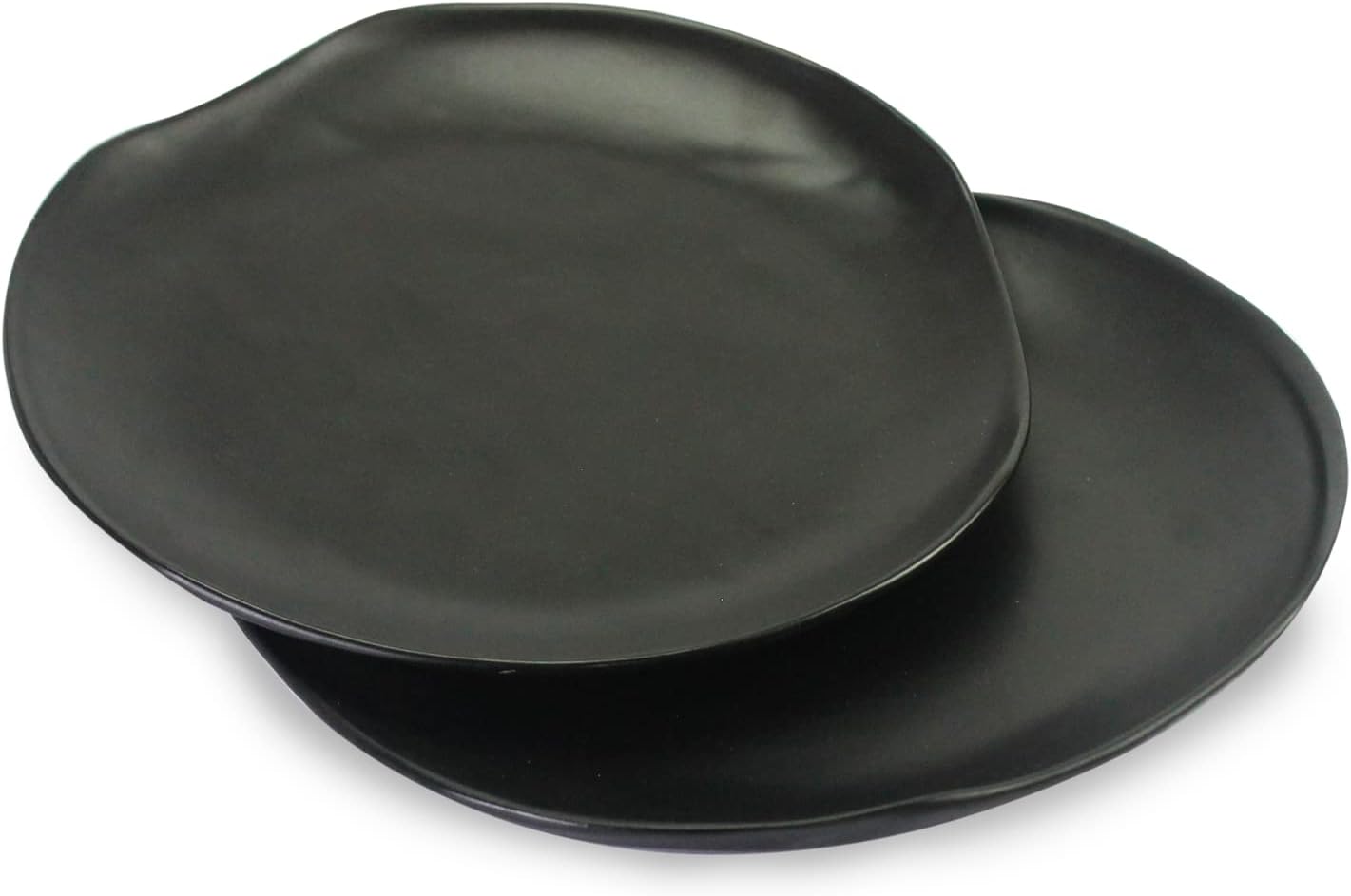 roro Handmade 2-Inch Matte Black Ceramic Pinch Bowls, Set of 6 – Versatile Stoneware for Spices, Condiments, Appetizers & Finger Foods