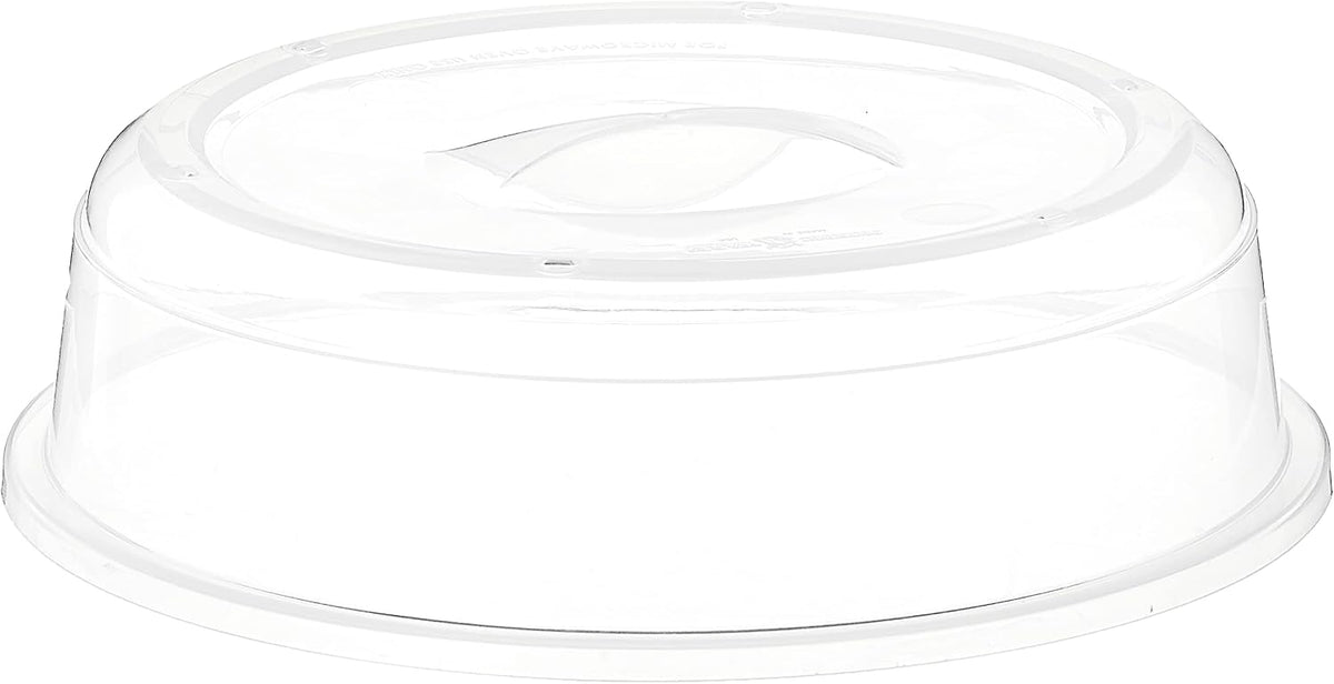 Nordic Ware BPA-free and Melamine Free Plastic Splatter Microwave Cover, 10-Inch (Set of 2), Clear