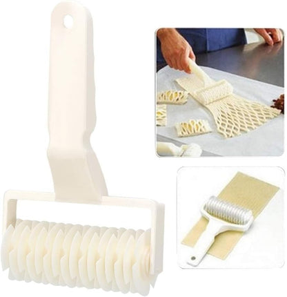 Dough Lattice Cutter Set, ABS Roller, S and L Sizes