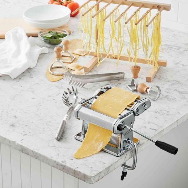 Sur La Table Pasta Tongs, Silver
