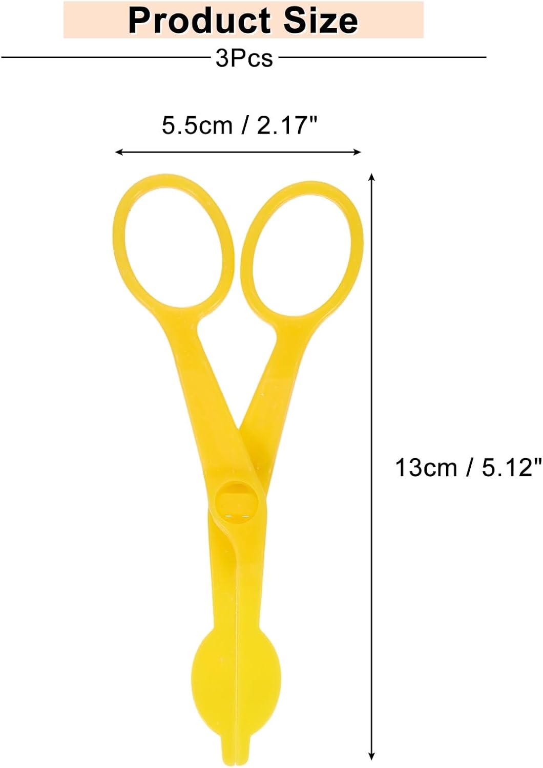 uxcell 3Pcs Flower Lifter Cake Decorating 5.1x2.2" Fondant Tool Purple