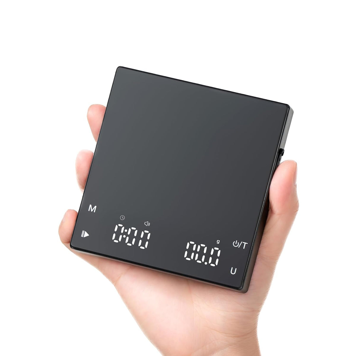 Meilen Mini Espresso Coffee Scale with Timer 0.1g Precise 2kg 4.4lb
