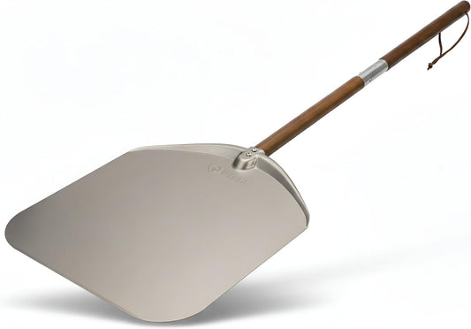 Non-stick Pizza Peel 14in with Long Handle for Grill Oven