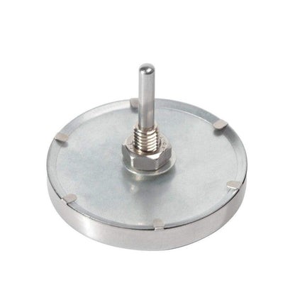 GasSaf Lid Thermometer Temperature Gauge Replacement for Nexgrill, Grill master 720-0697, Charmglow 720-0234, Aussie, Brinkman, Members Mark and Other Gas Grill, Oval Stainless Steel Heat Indicator