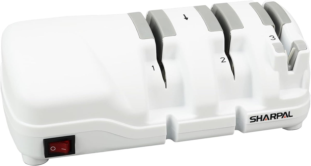 SHARPAL 198H Electric Knife Sharpener 3 Stage with Diamond Wheels