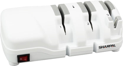 SHARPAL 198H Electric Knife Sharpener 3 Stage with Diamond Wheels