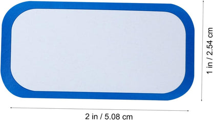 COHEALI 6rolls Date Label Stickers for Food Storage Removable Message Stickers for Containers Easy to Write Decals for Use