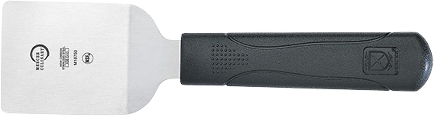 Mercer Culinary Millennia Bench Scraper, 5 7/8 Inch X 3 1/2 Inch Blade, Black Handle