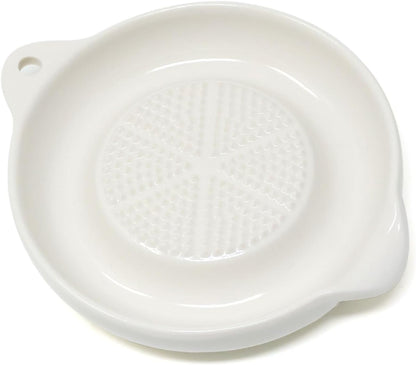"yueton 1 Pack Ceramic Grater for Mashed Potato Making, Garlic, Ginger, Onion, Lemon, Chocolate, Practical Kitchen Tool"