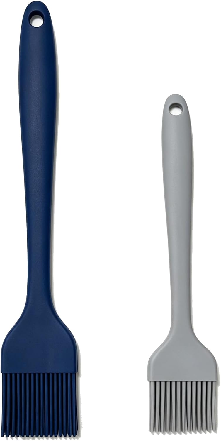 Hhyn Silicone Basting Pastry Brush Set 2 Pack