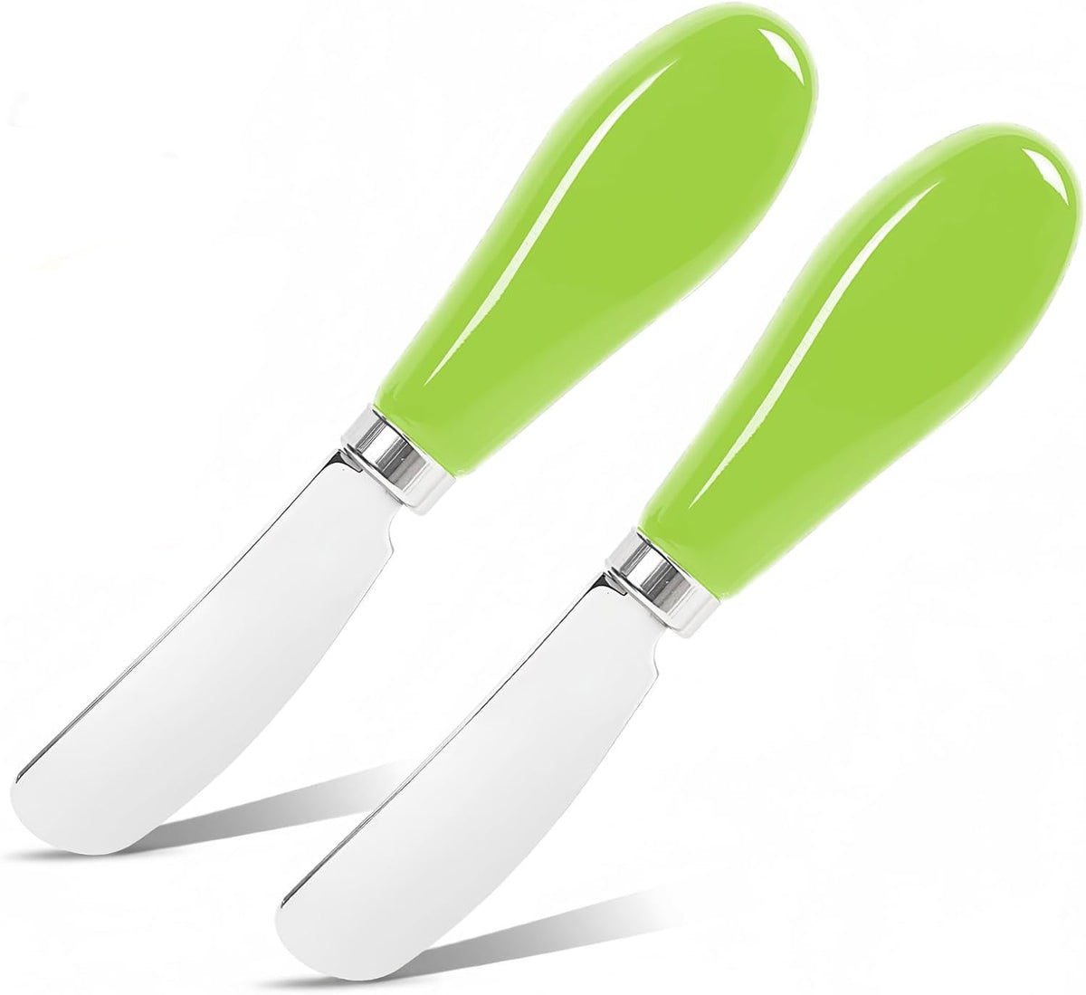 Butter Spreader Knife Set, 2 Pack Butter Knives and Cheese Knives