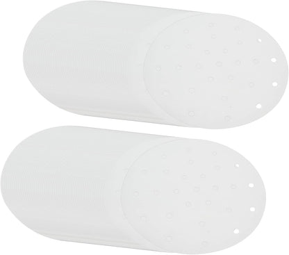 Dumpling Paper Bamboo Steamer Liners, 7 Inch, 100 Pcs