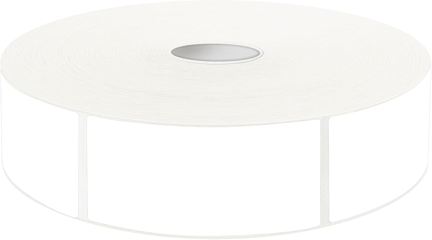 600 Blank Removable Freezer Labels Water Oil Resistant with Perforation Line for Food Containers Jars Pantry Organization (Ink Quick-Dry，1” x 2”)