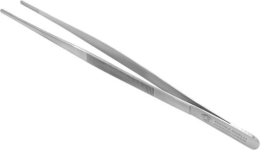 Pentole Agnelli Stainless Steel Chef's Pincers, Length 30 Cm.